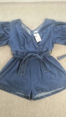 Jean romper size L